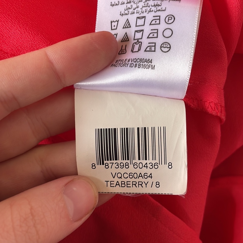 BCBG Coral Lace Illusion Babydoll Dress - Picture 10 of 10